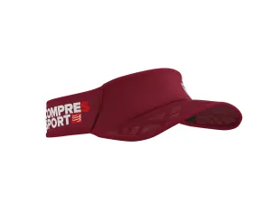 Compressport Unisex's Spiderweb Ultralight Visor:Zinfandel - SULVISOR_306