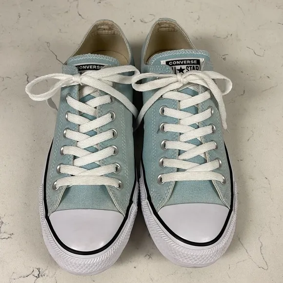 Converse All Star Unisex Low CTAS OX 160460F Men’s 9 Women’s 11 Ocean Bliss Blue