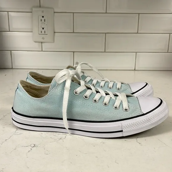Converse All Star Unisex Low CTAS OX 160460F Men’s 9 Women’s 11 Ocean Bliss Blue