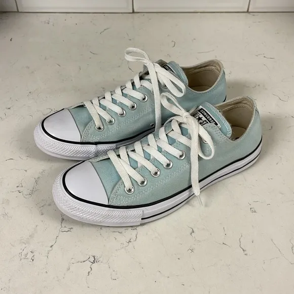 Converse All Star Unisex Low CTAS OX 160460F Men’s 9 Women’s 11 Ocean Bliss Blue