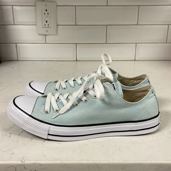 Converse All Star Unisex Low CTAS OX 160460F Men’s 9 Women’s 11 Ocean Bliss Blue