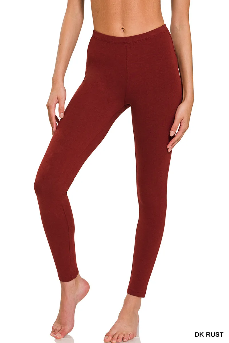 Cotton Full Length Leggings