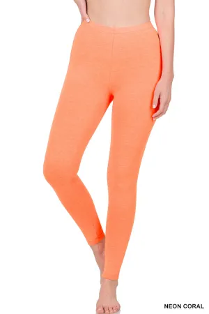 Cotton Full Length Leggings