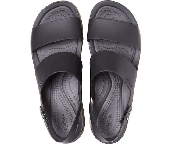 CROCS- WOMEN'S BROOKLYN LOW WEDGE SANDAL