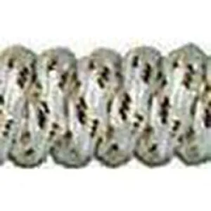 Curly Laces - White/Metallic Gold (1 Pair Pack) Shoelaces