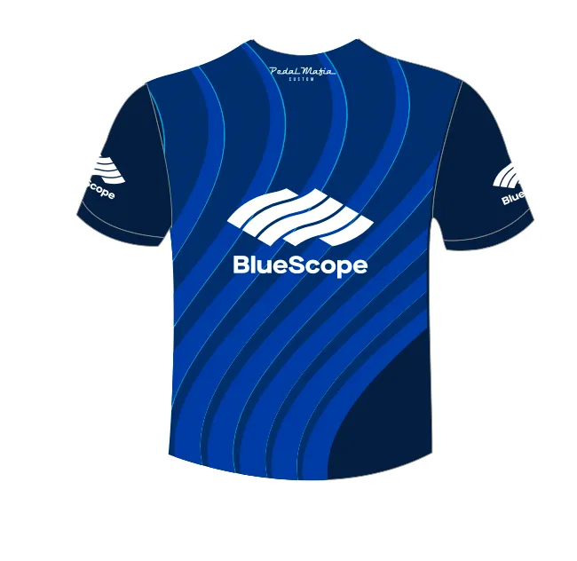 Custom Running TShirt - BlueScope
