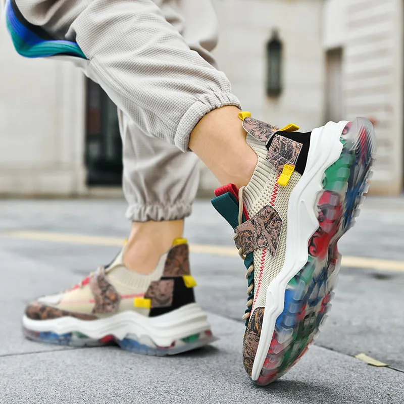 Dawn Mosaic Graffiti Sneakers