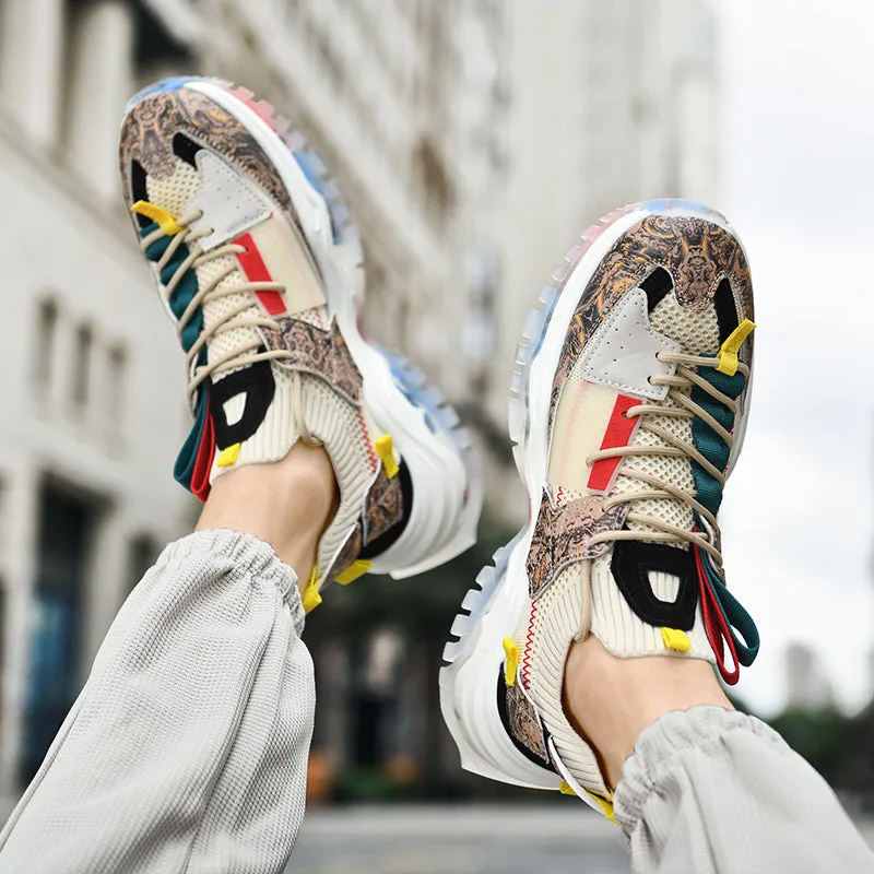 Dawn Mosaic Graffiti Sneakers