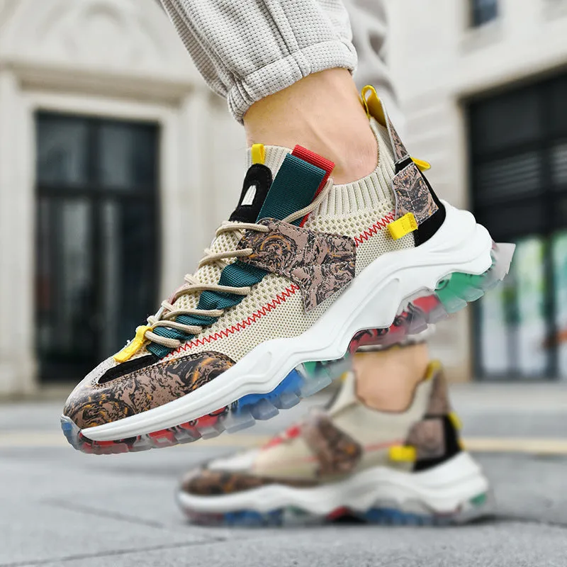 Dawn Mosaic Graffiti Sneakers