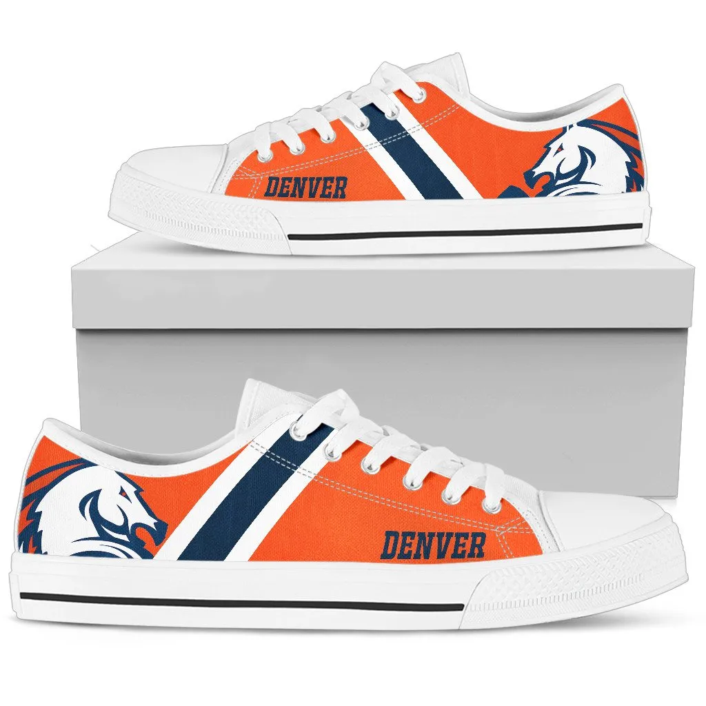 Denver Broncos Mens Shoes Casual Sneakers