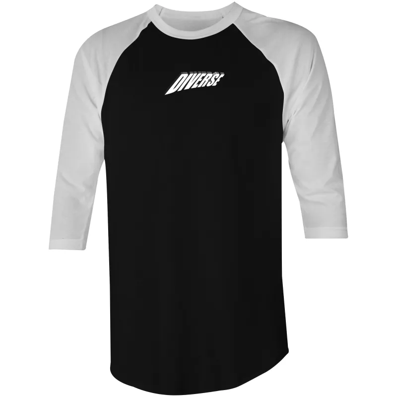 Diverse 3d - AS Colour Raglan - 3/4 Sleeve T-Shirt