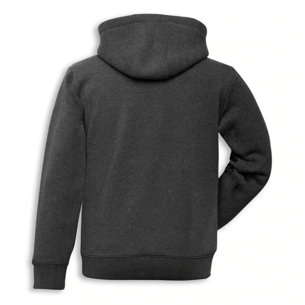 Ducati Logo Hooded Sweatshirt Grey