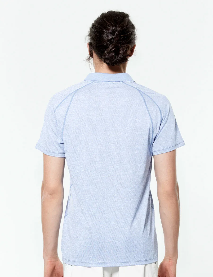 easyoga LA-VEDA Men's Speedy Polo Shirt - M5 M-Blue