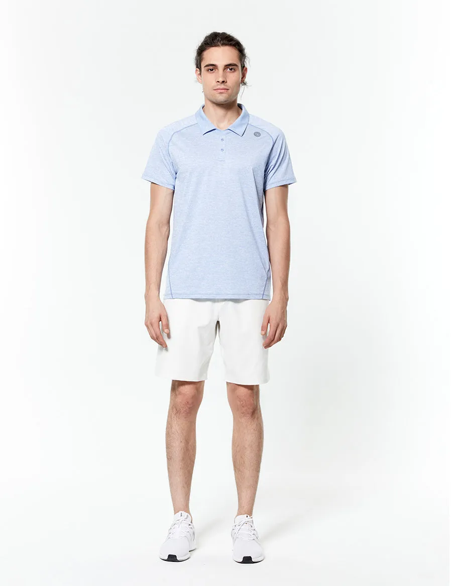 easyoga LA-VEDA Men's Speedy Polo Shirt - M5 M-Blue