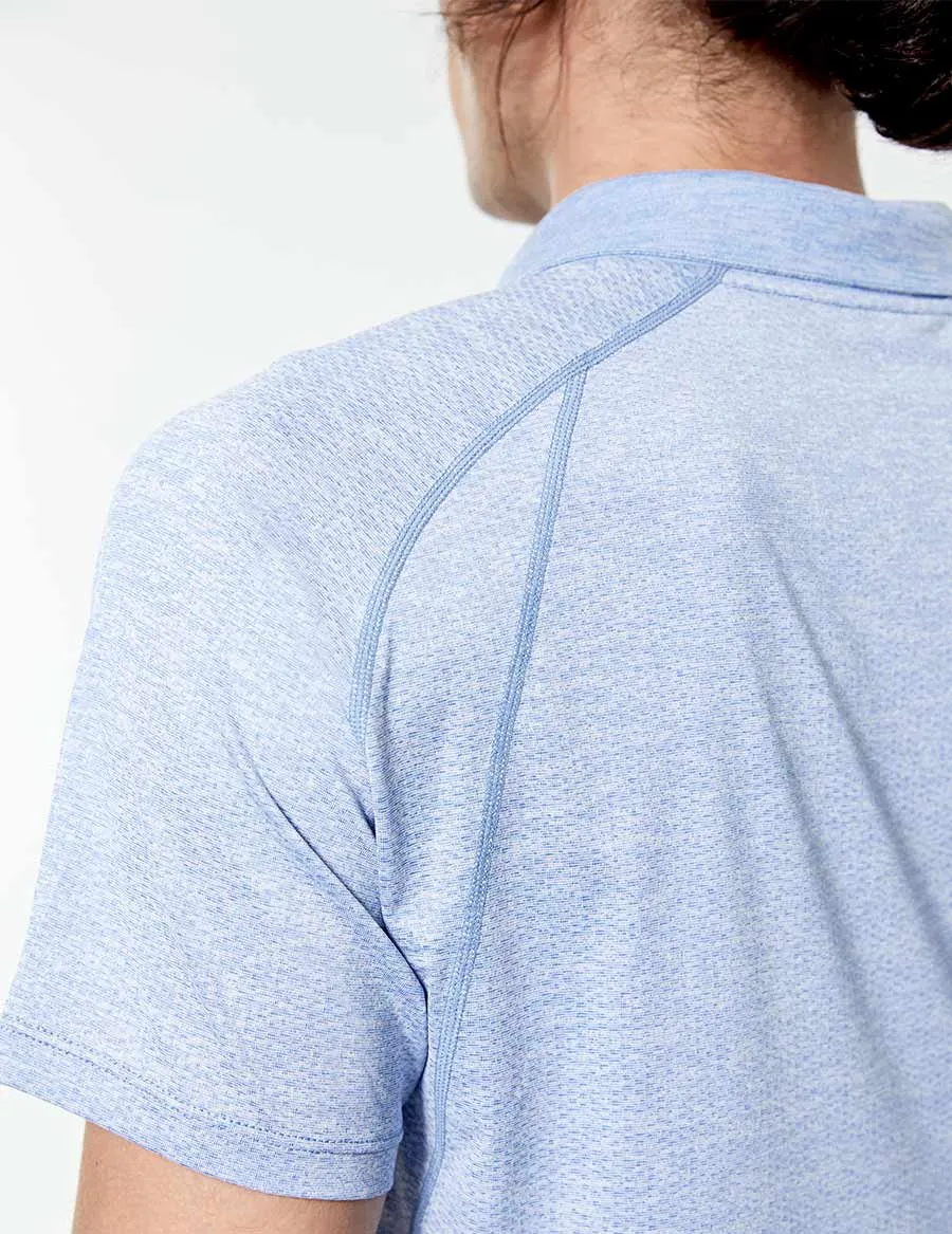 easyoga LA-VEDA Men's Speedy Polo Shirt - M5 M-Blue