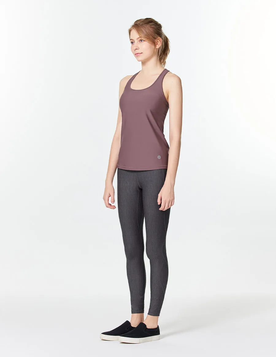 easyoga LA-VEDA Neat Athletic Tank8 - P16 Misty Purple