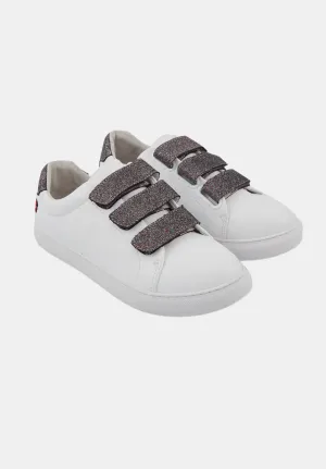 Edith-Blanc/Glitter Multicolor