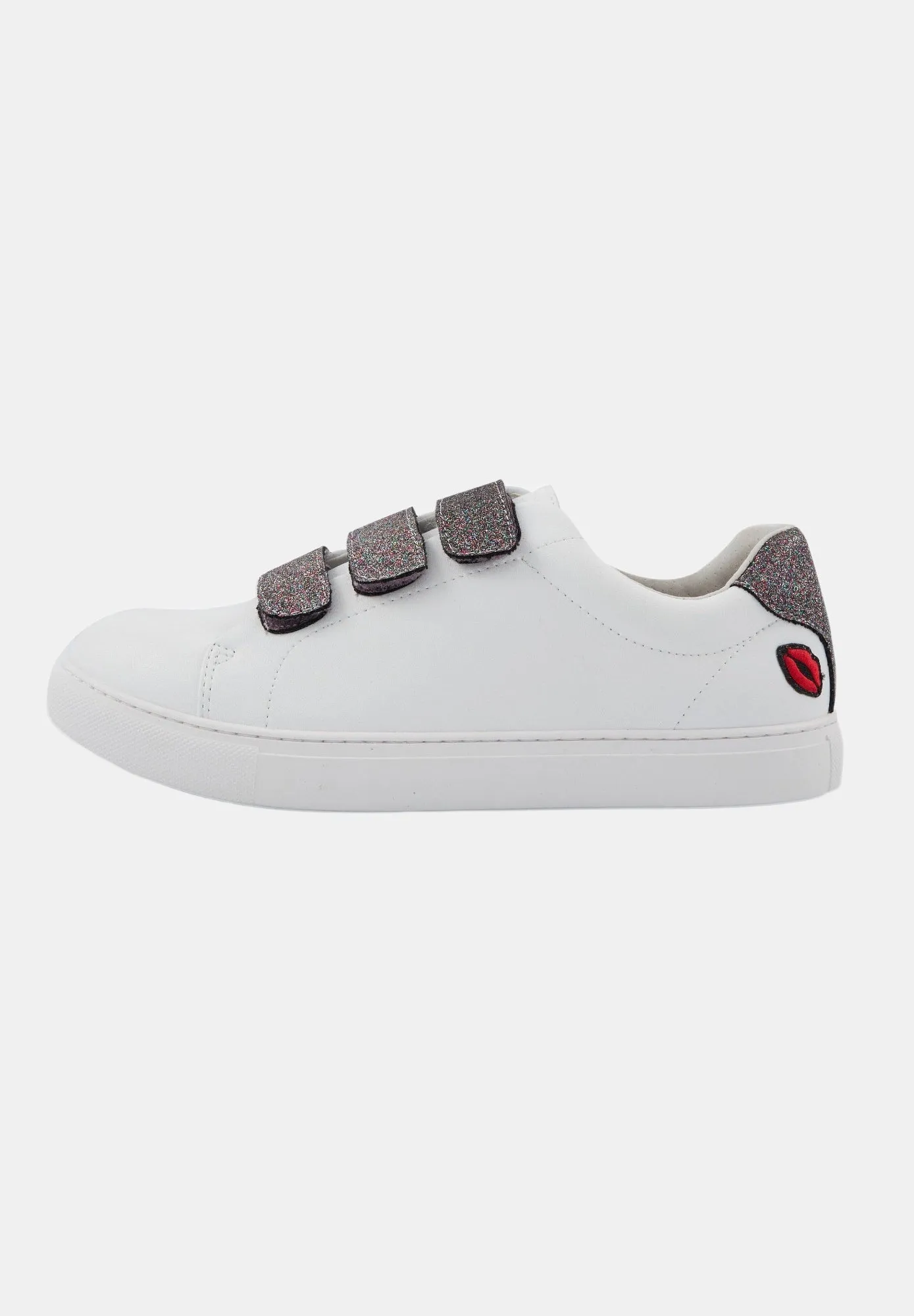 Edith-Blanc/Glitter Multicolor