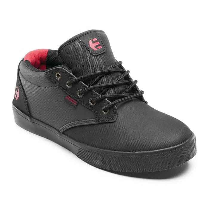 ETNIES JAMESON MID CRANK MTB FLAT SHOES [BLACK/DARK GREY/RED]
