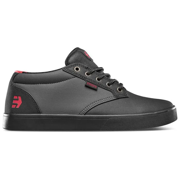 ETNIES JAMESON MID CRANK MTB FLAT SHOES [BLACK/DARK GREY/RED]