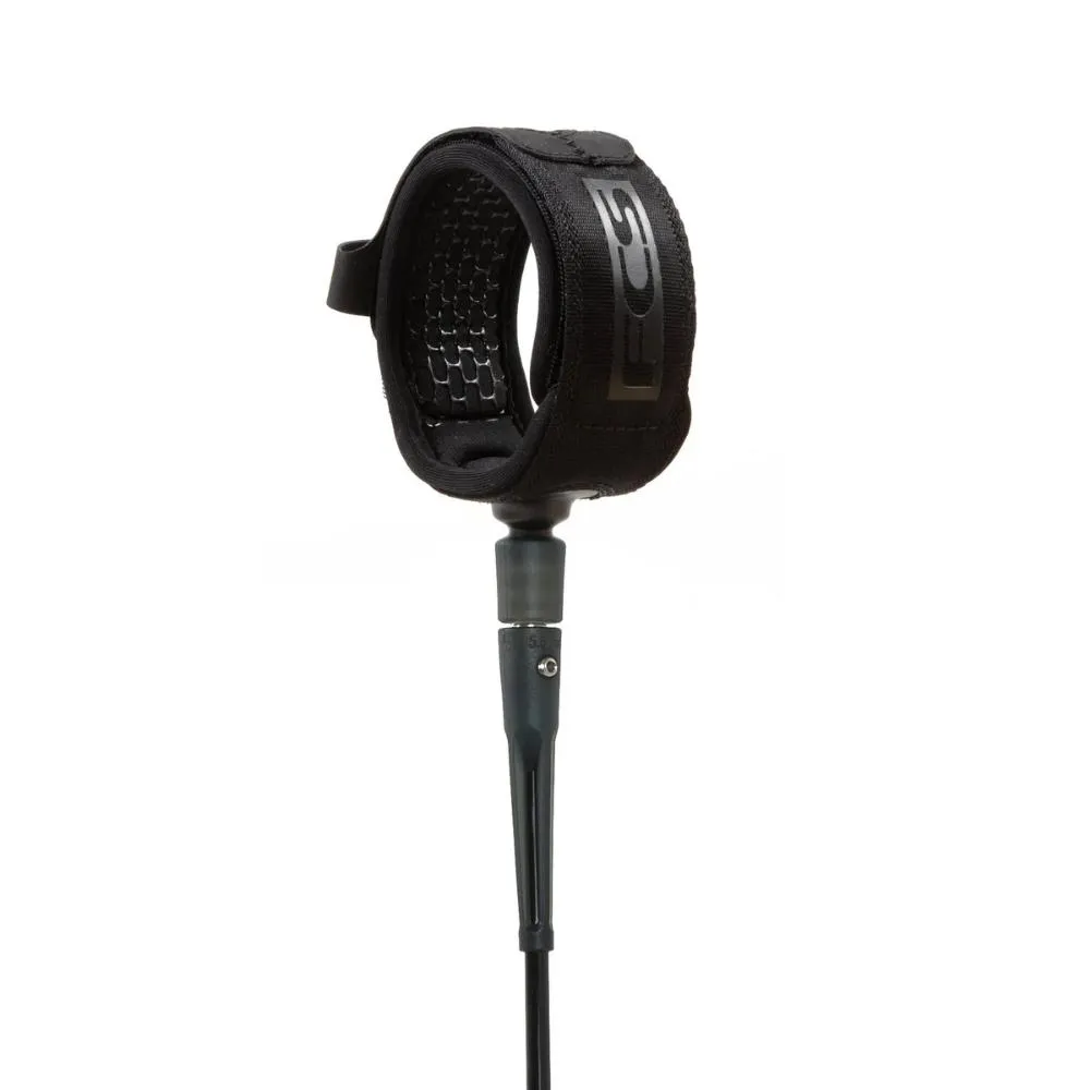 FCS ALL ROUND ESSENTIAL LEASH 8' BLACK