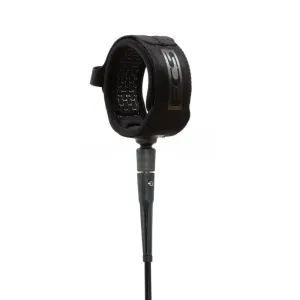 FCS ALL ROUND ESSENTIAL LEASH 8' BLACK