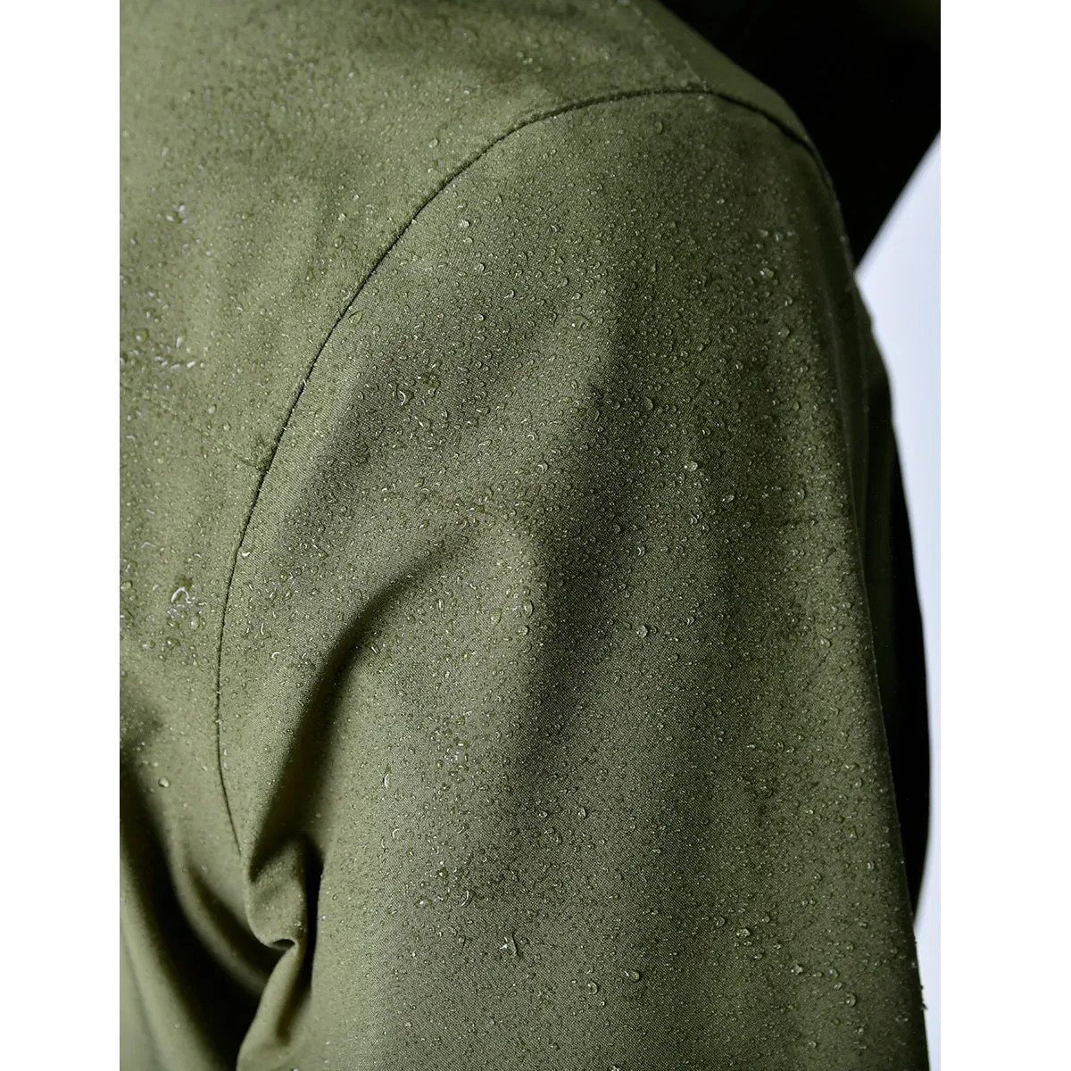 Florence Fleece Two-For Jacket - Olive Night/Whitecap Grey