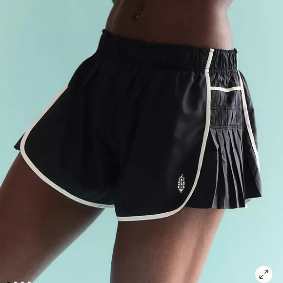 Free People Movement Easy Tiger Brown Women's Athletic Shorts NWT