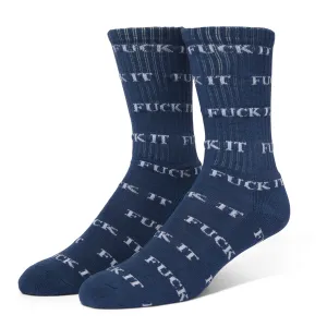 Fuck It Sock (Blue)