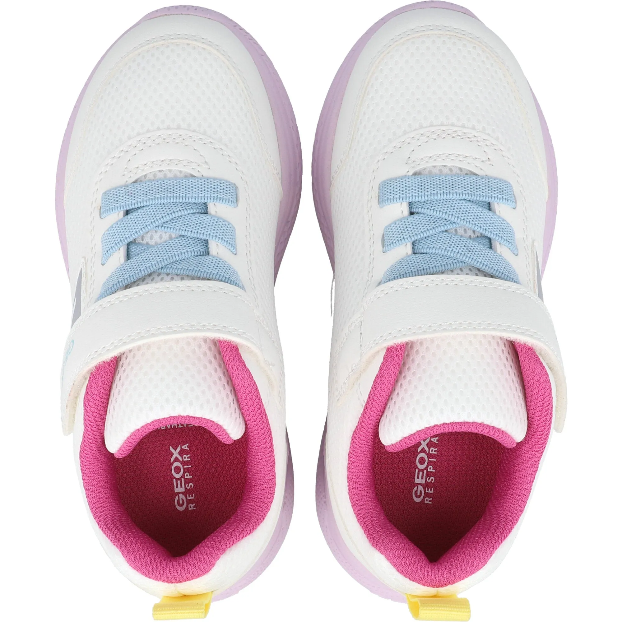 Geox Sprintye White Junior Trainers