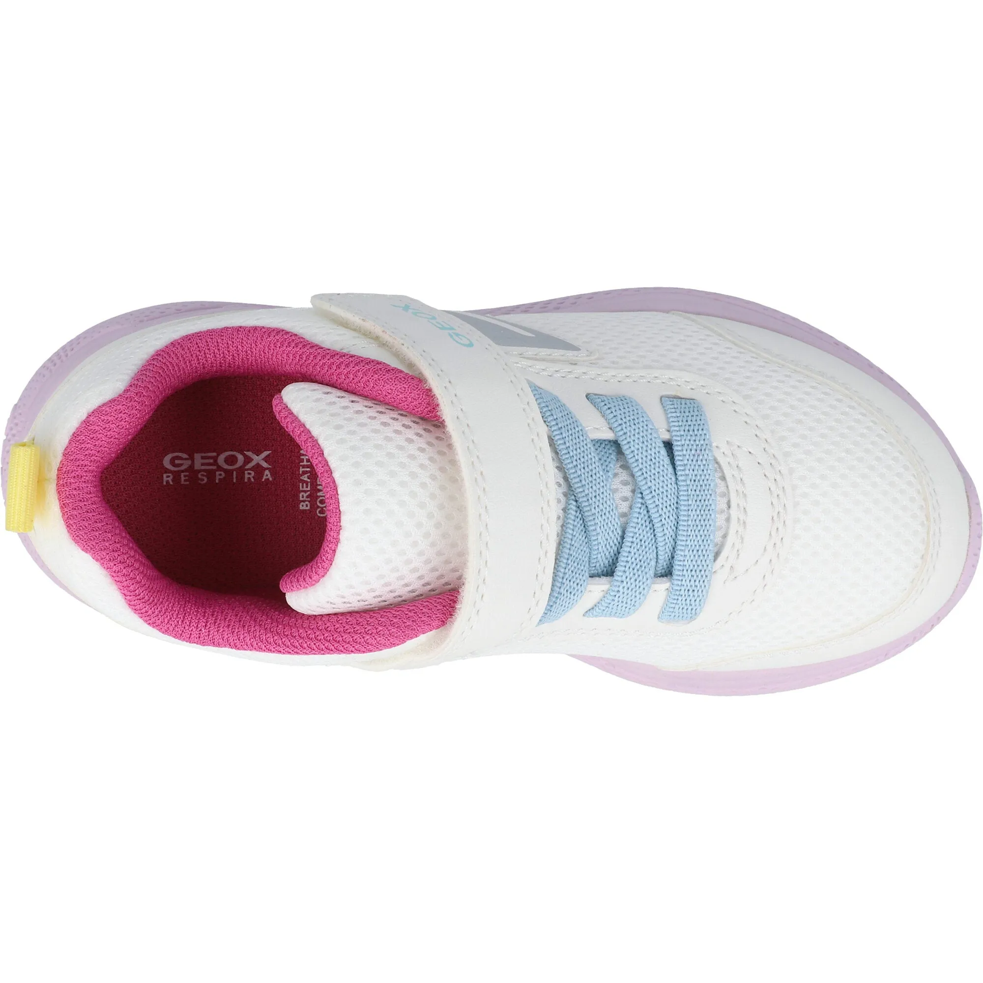 Geox Sprintye White Junior Trainers