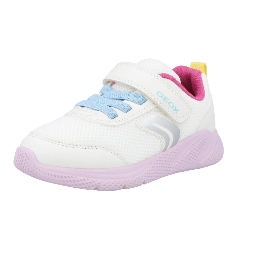 Geox Sprintye White Junior Trainers