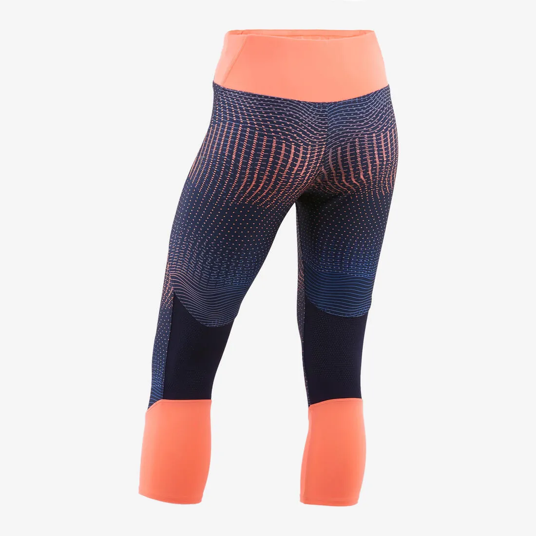 Girls' Synthetic Breathable Cropped Leggings/Print