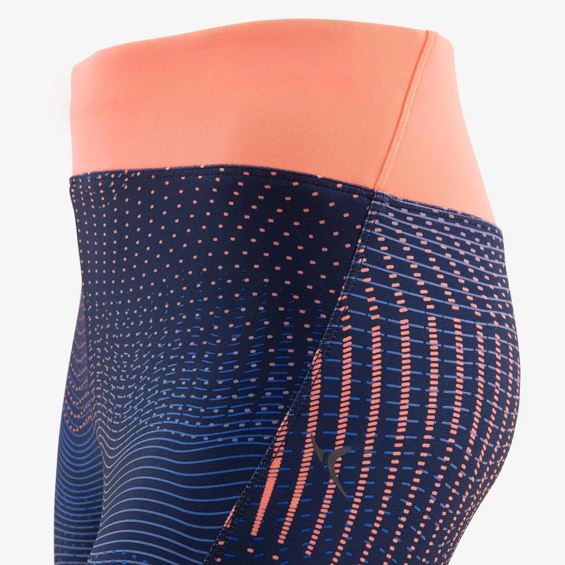 Girls' Synthetic Breathable Cropped Leggings/Print