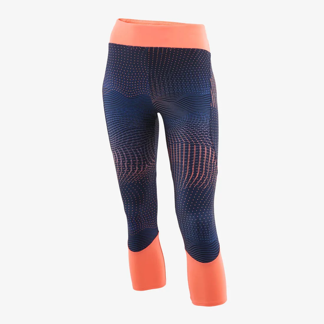 Girls' Synthetic Breathable Cropped Leggings/Print