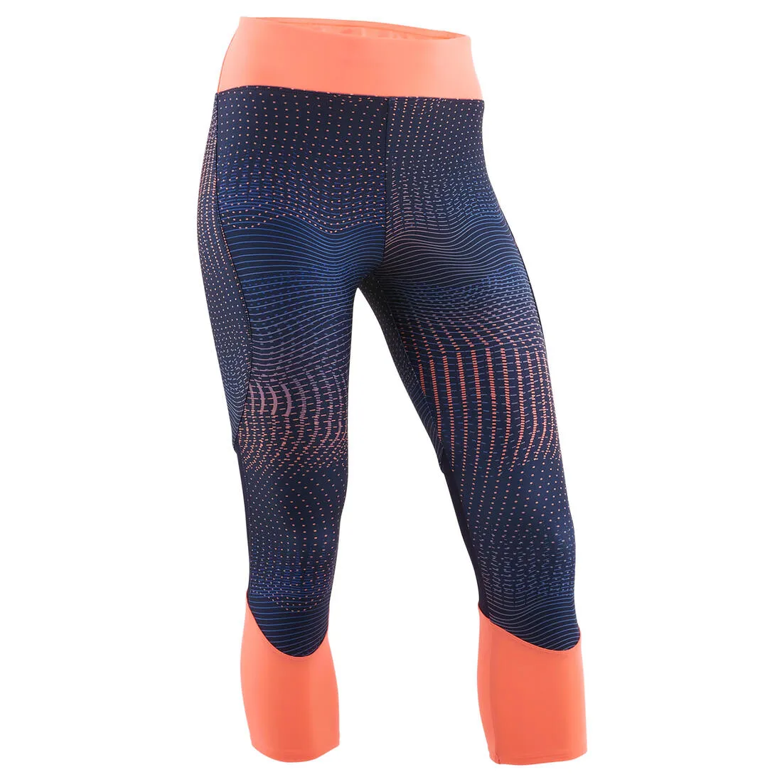 Girls' Synthetic Breathable Cropped Leggings/Print