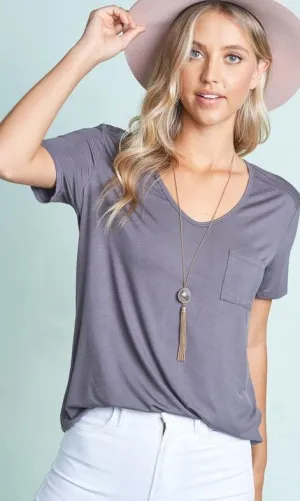 GRACE POCKET TEE