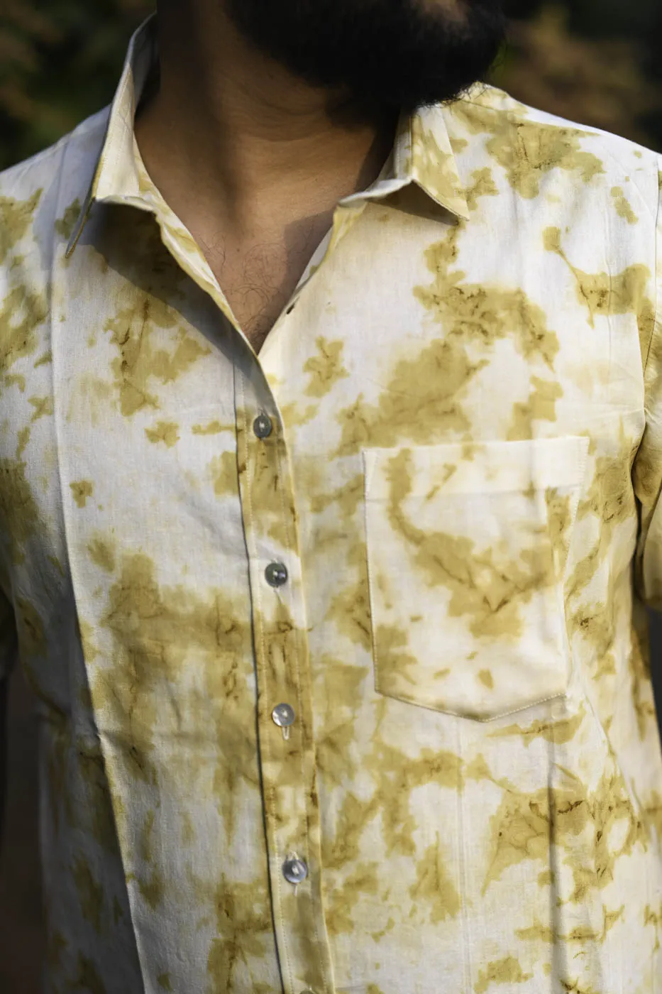 Halo- Men's Tie & Dye Shirt