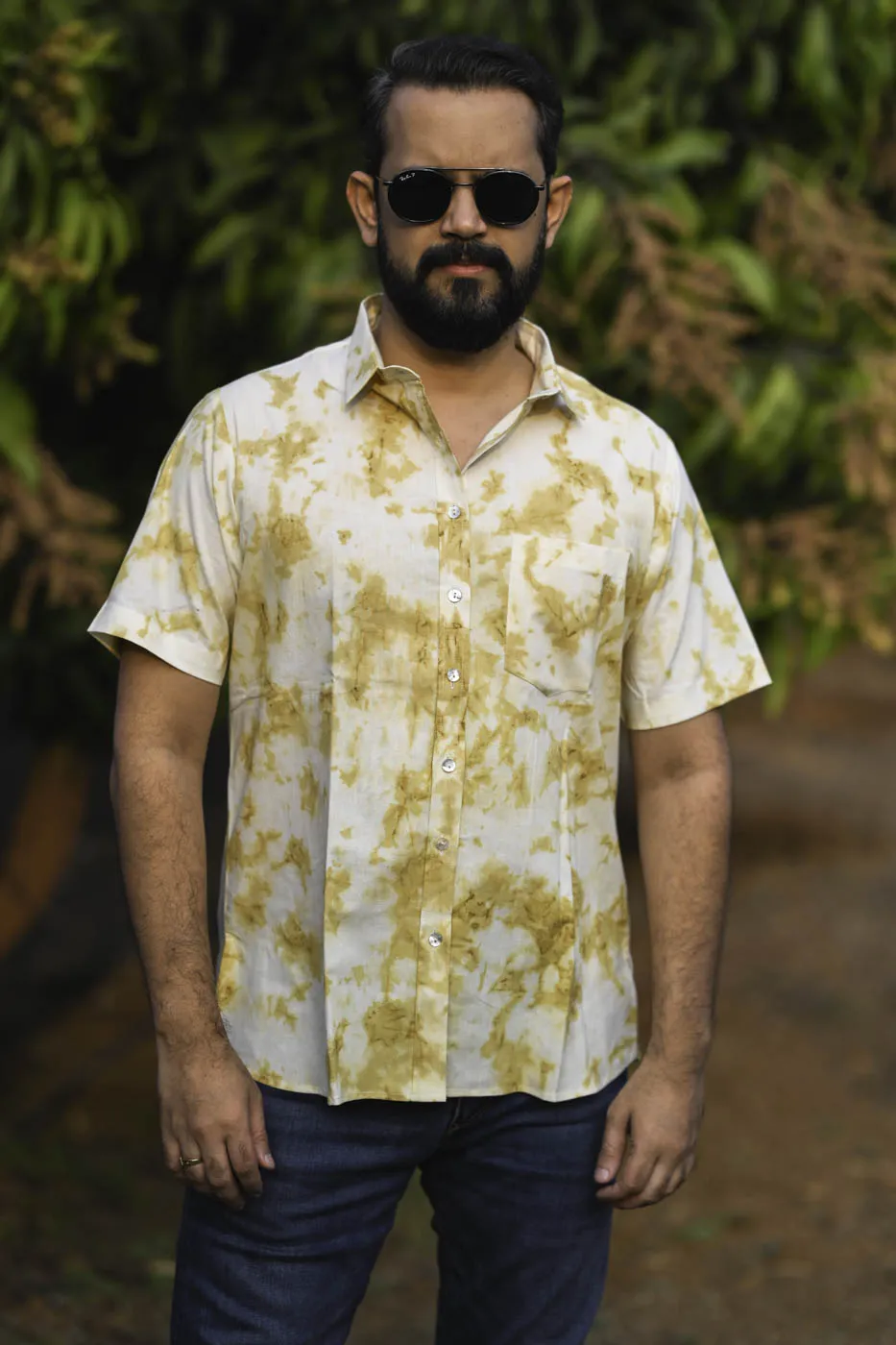 Halo- Men's Tie & Dye Shirt