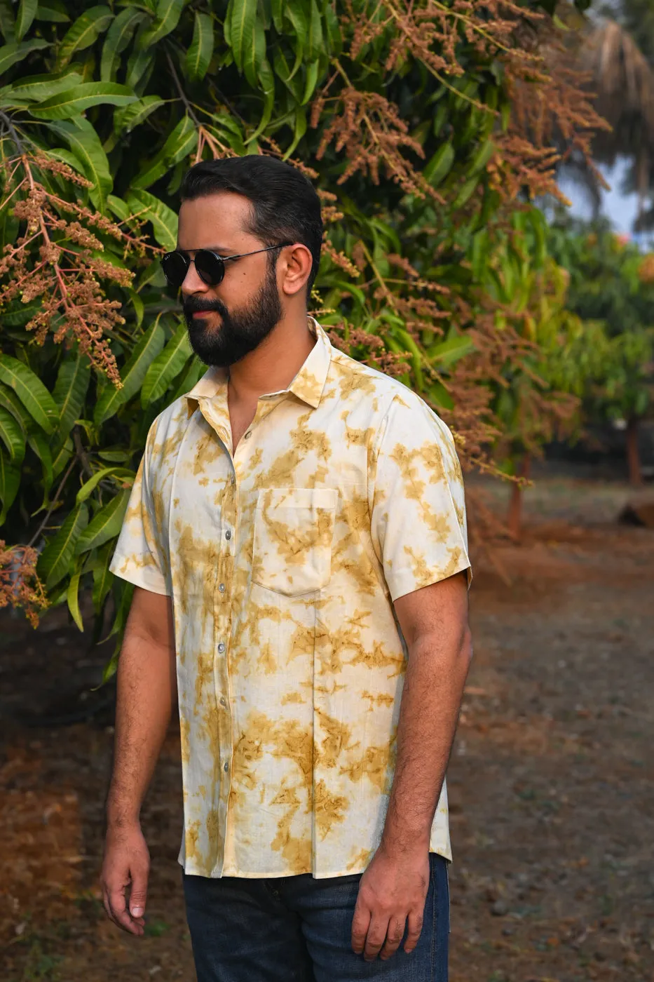 Halo- Men's Tie & Dye Shirt