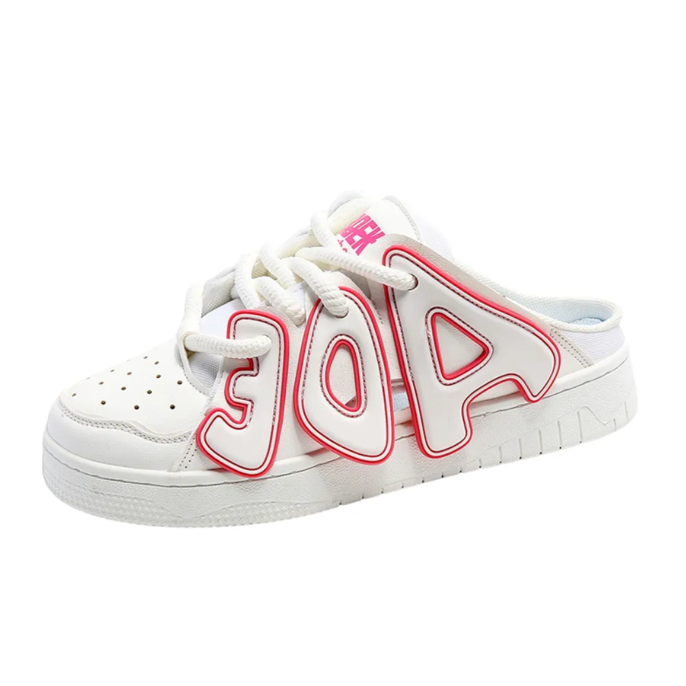High Street Lettered Half Slip Shoes