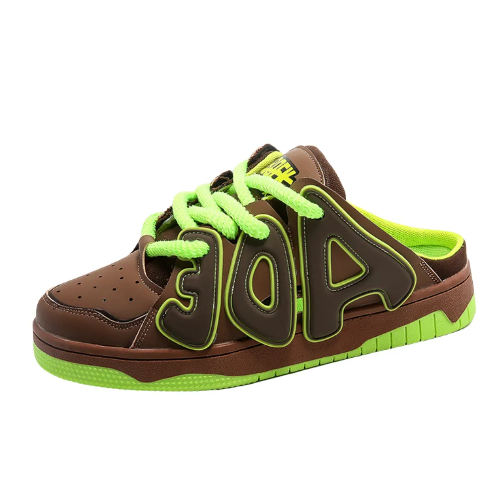 High Street Lettered Half Slip Shoes