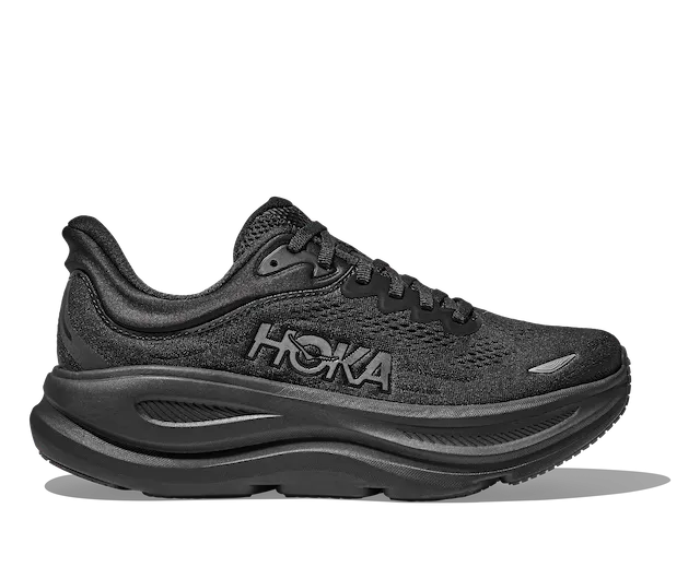 HOKA Men's Bondi 9 WIDE Black/Black