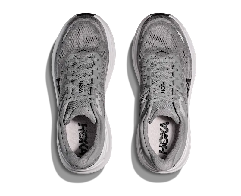 HOKA Men's Bondi 9 WIDE Galactic Grey/Stellar Grey