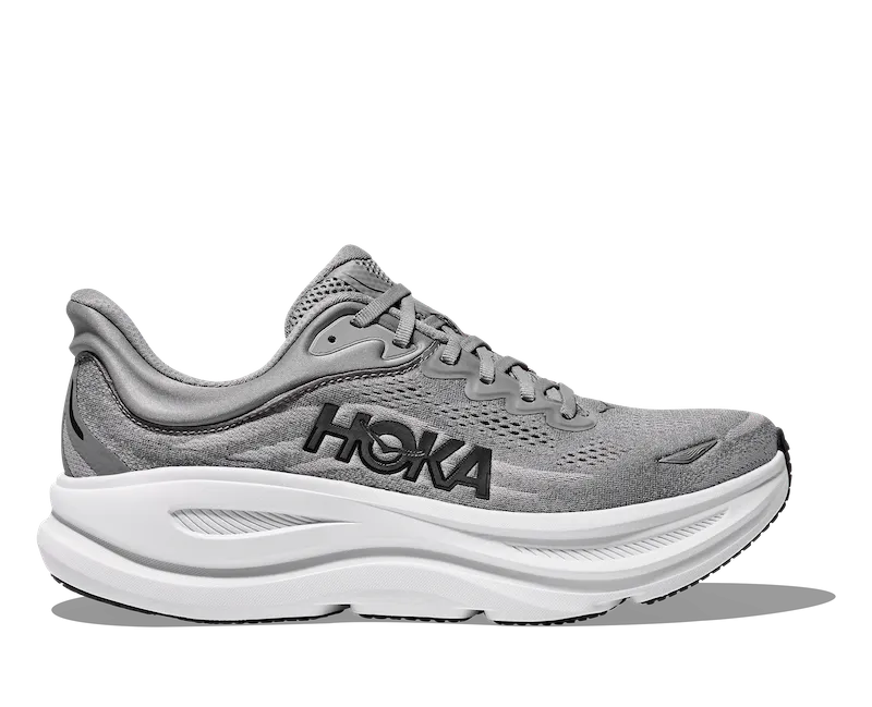 HOKA Men's Bondi 9 WIDE Galactic Grey/Stellar Grey