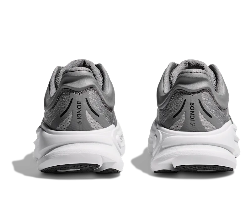 HOKA Men's Bondi 9 WIDE Galactic Grey/Stellar Grey
