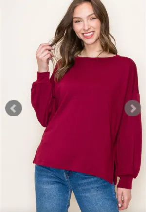 Hold You Closely Long Sleeve Top