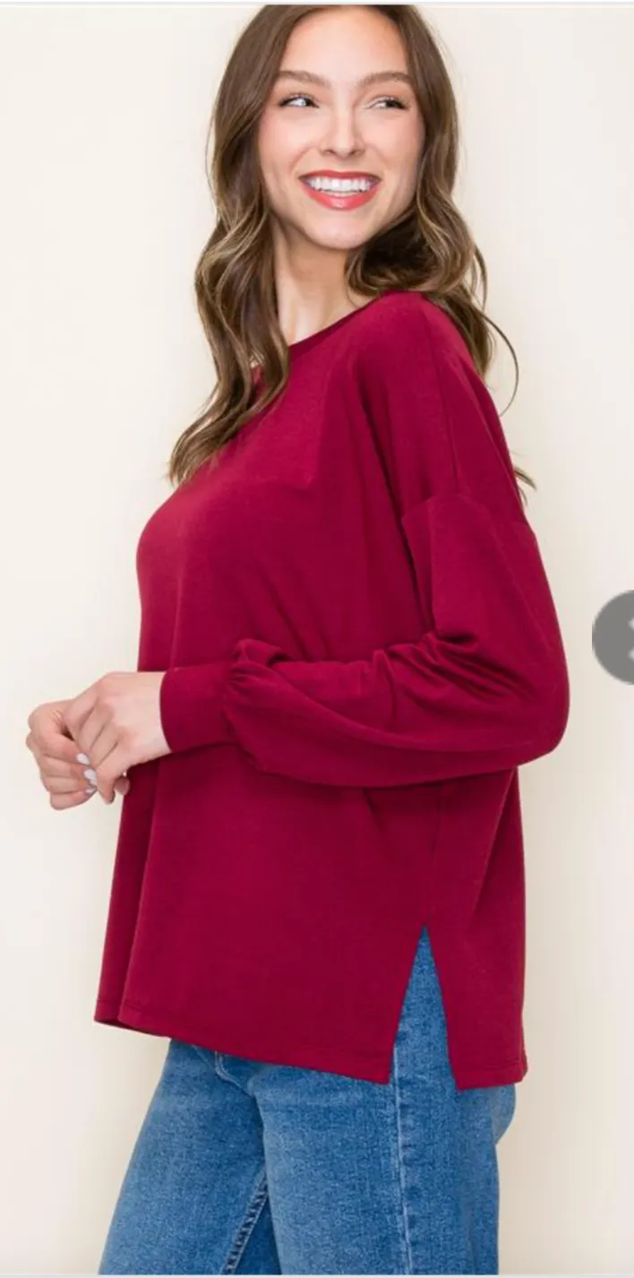 Hold You Closely Long Sleeve Top
