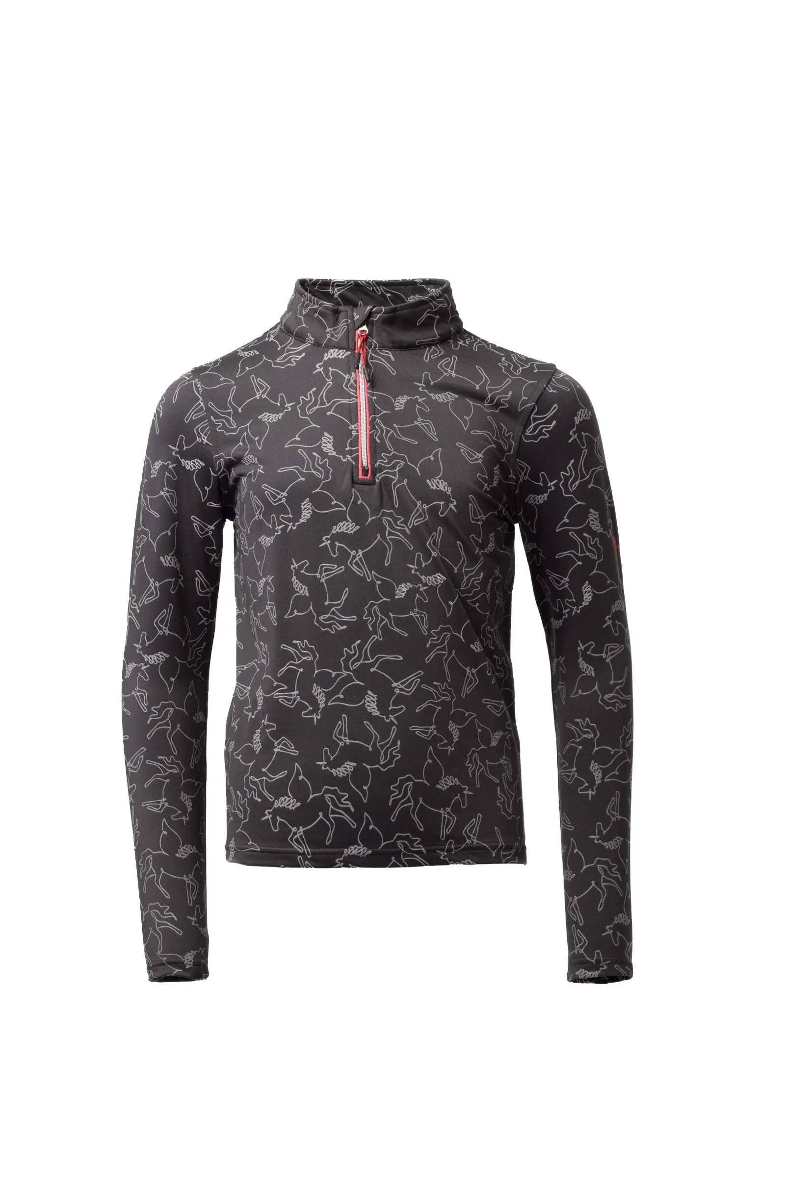 Horze Pegasus JR Training Shirt Caviar Black