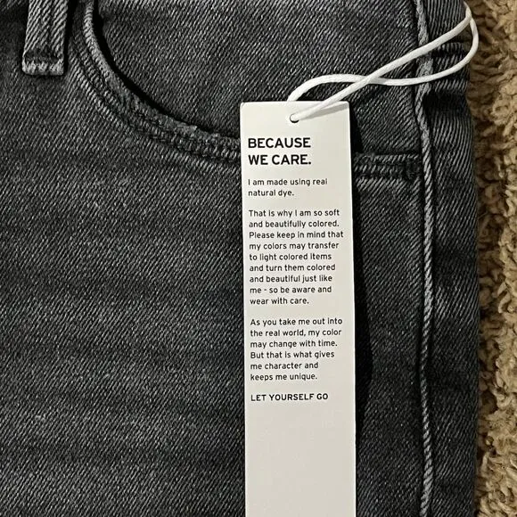 Hudson Blair High Rise Bootcut Jeans Black Size 26